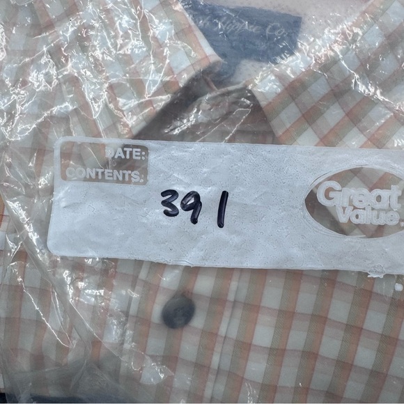 Fish Hippie Tan Casual Button Down Shirt with Classic Checkered Pattern - Picture 2 of 7